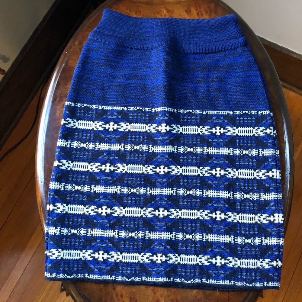 Pendleton Meets Opening Ceremony Knit Mini Skirt